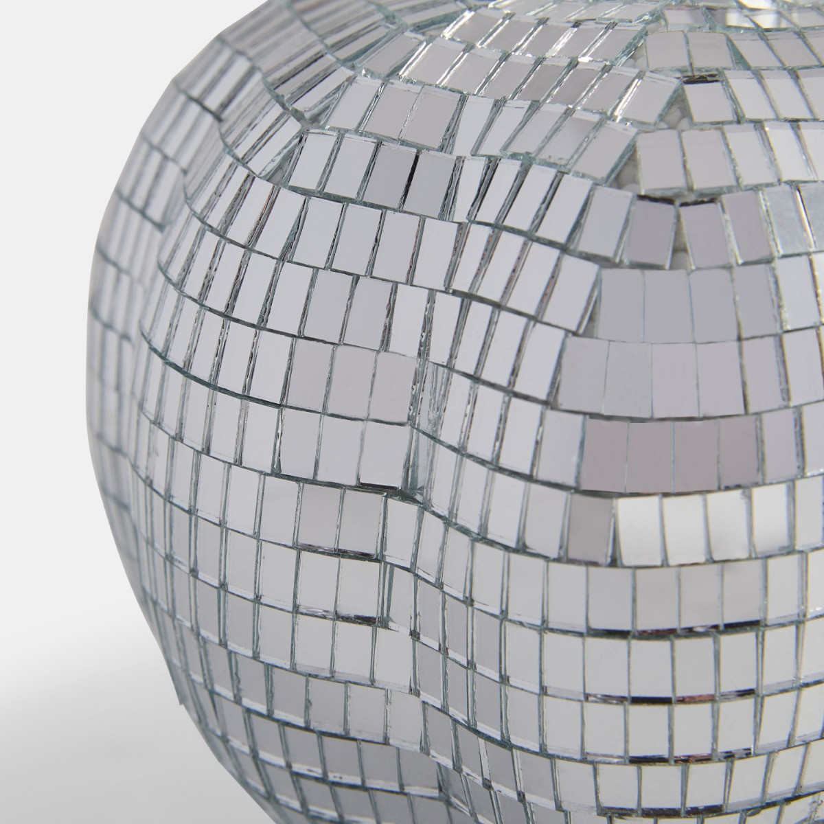 OHS 2 Pack Pumpkin Disco Balls - Silver>