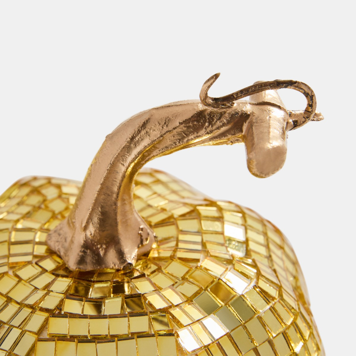 OHS 2 Pack Pumpkin Disco Balls - Gold>