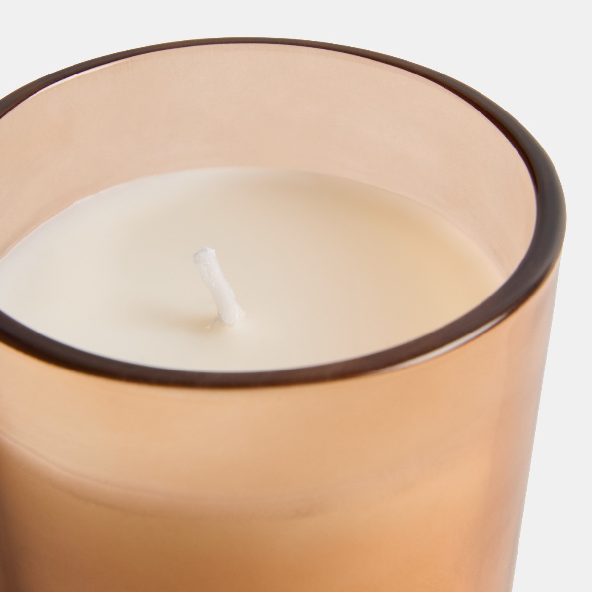 OHS Whipped Vanilla Cream Scented Glass Candle  - Natural>