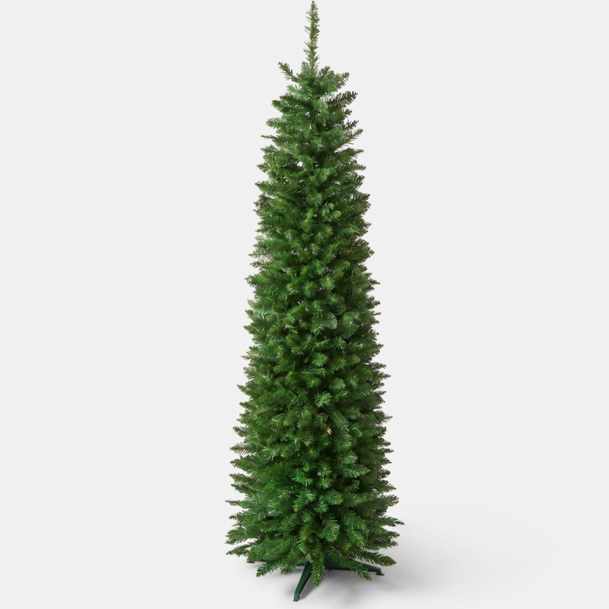 OHS Artificial Pencil Christmas Tree, Green - 6ft>