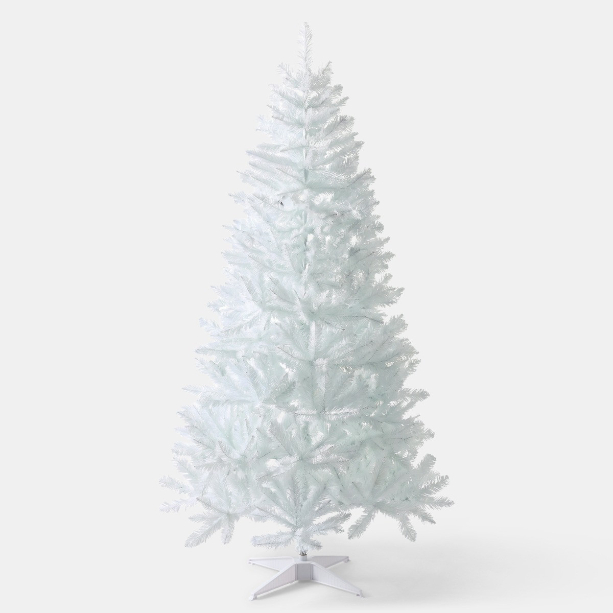 OHS Artificial Christmas Tree, White - 6ft>