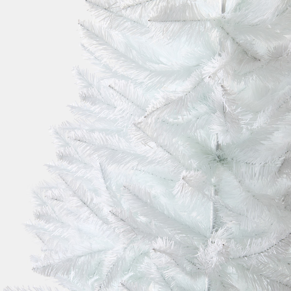 OHS Artificial Christmas Tree, White - 6ft>