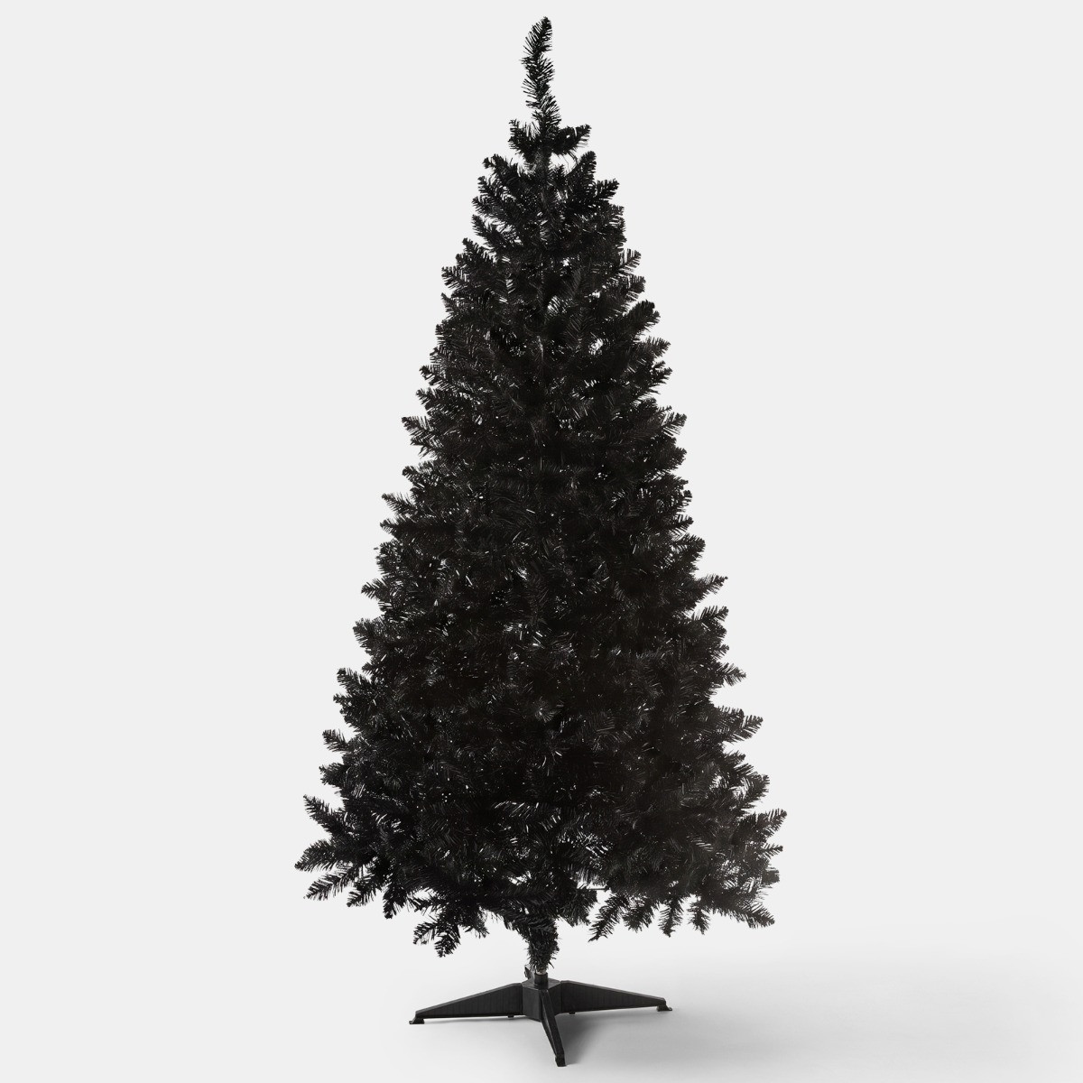 OHS Artificial Halloween / Christmas Tree, Black - 6ft>