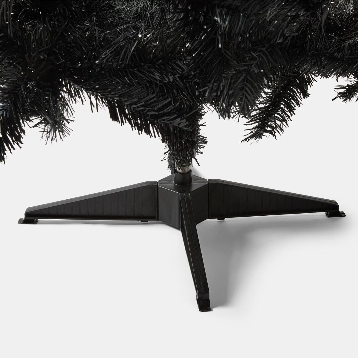 OHS Artificial Halloween / Christmas Tree, Black - 6ft>