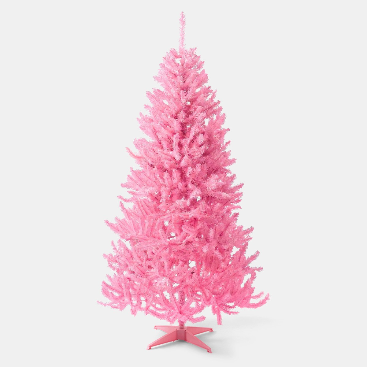 OHS Artificial Christmas Tree, Pink - 6ft>