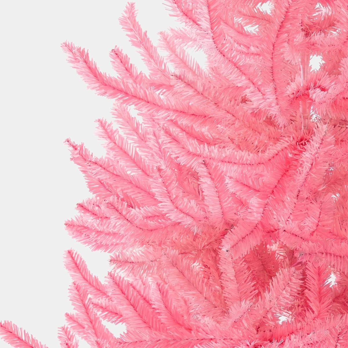 OHS Artificial Christmas Tree, Pink - 6ft>