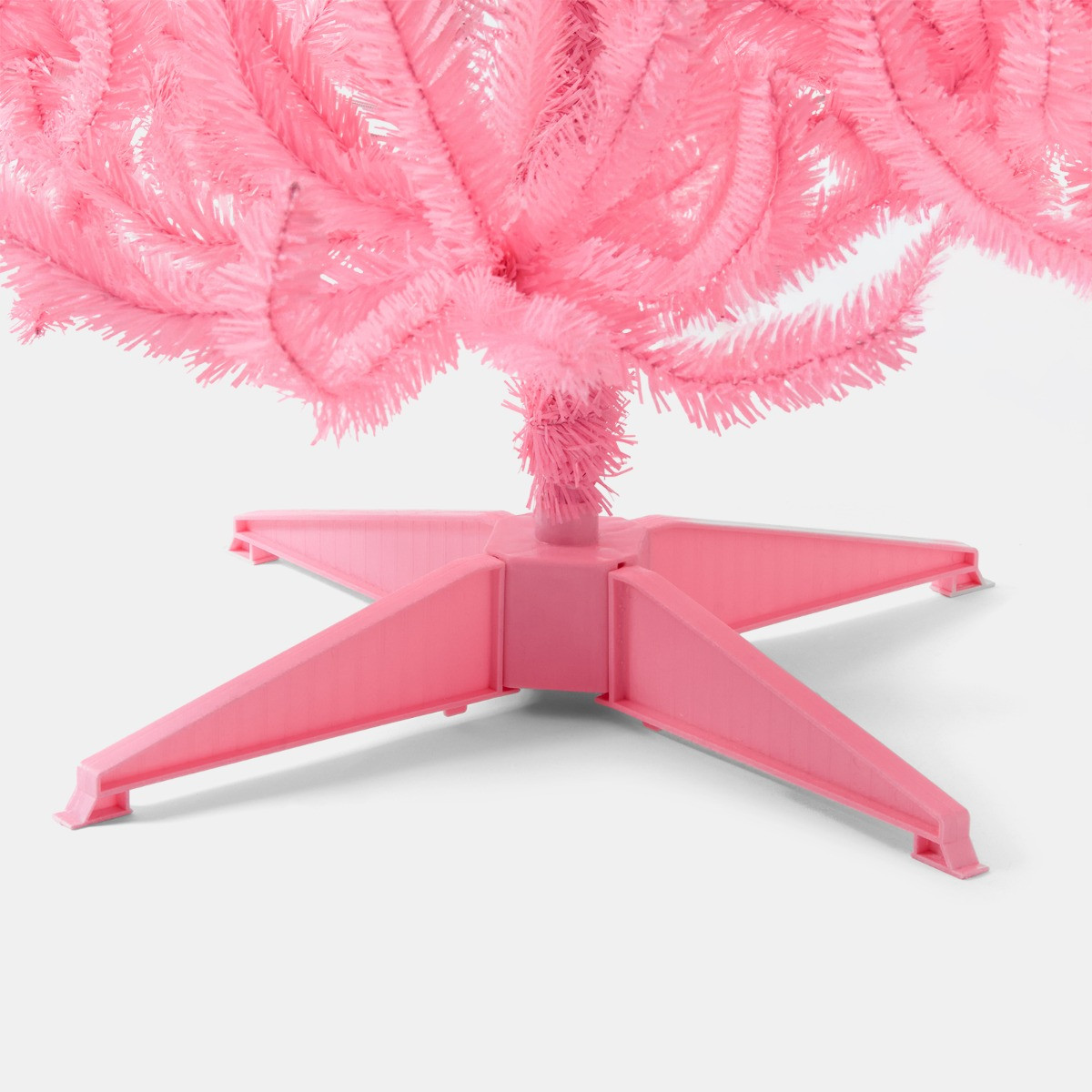 OHS Artificial Christmas Tree, Pink - 6ft>