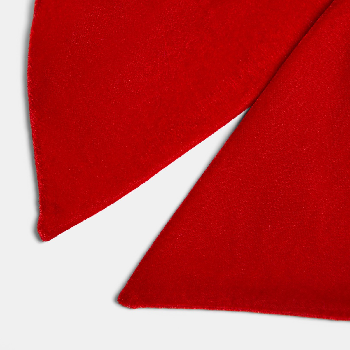 OHS 4 Pack Velvet Chair Bows - Red>