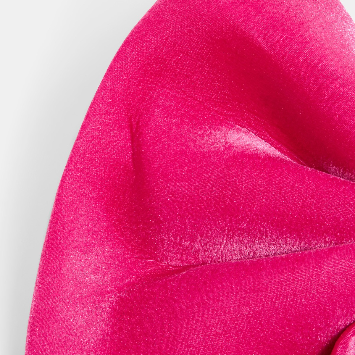 OHS 4 Pack Velvet Chair Bows - Hot Pink>