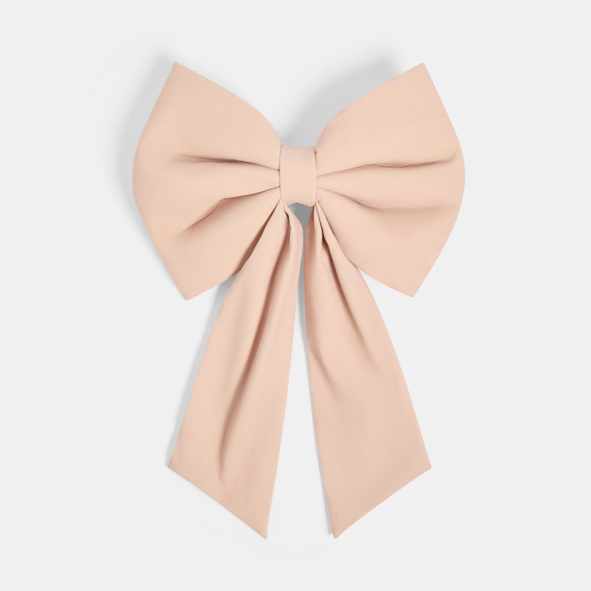 OHS 4 Pack Velvet Chair Bows - Natural>