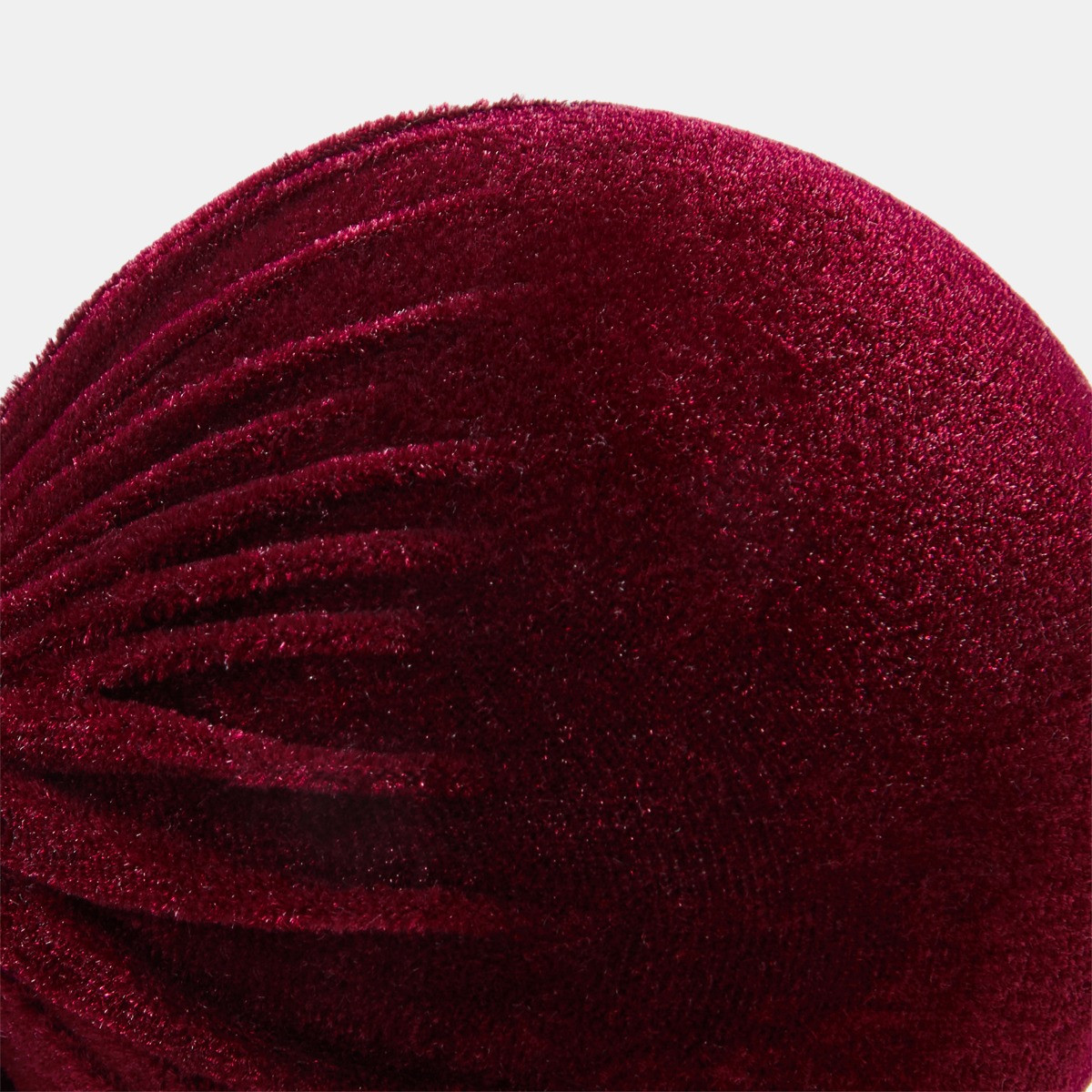OHS 4 Pack Bauble with Bow - Burgundy>