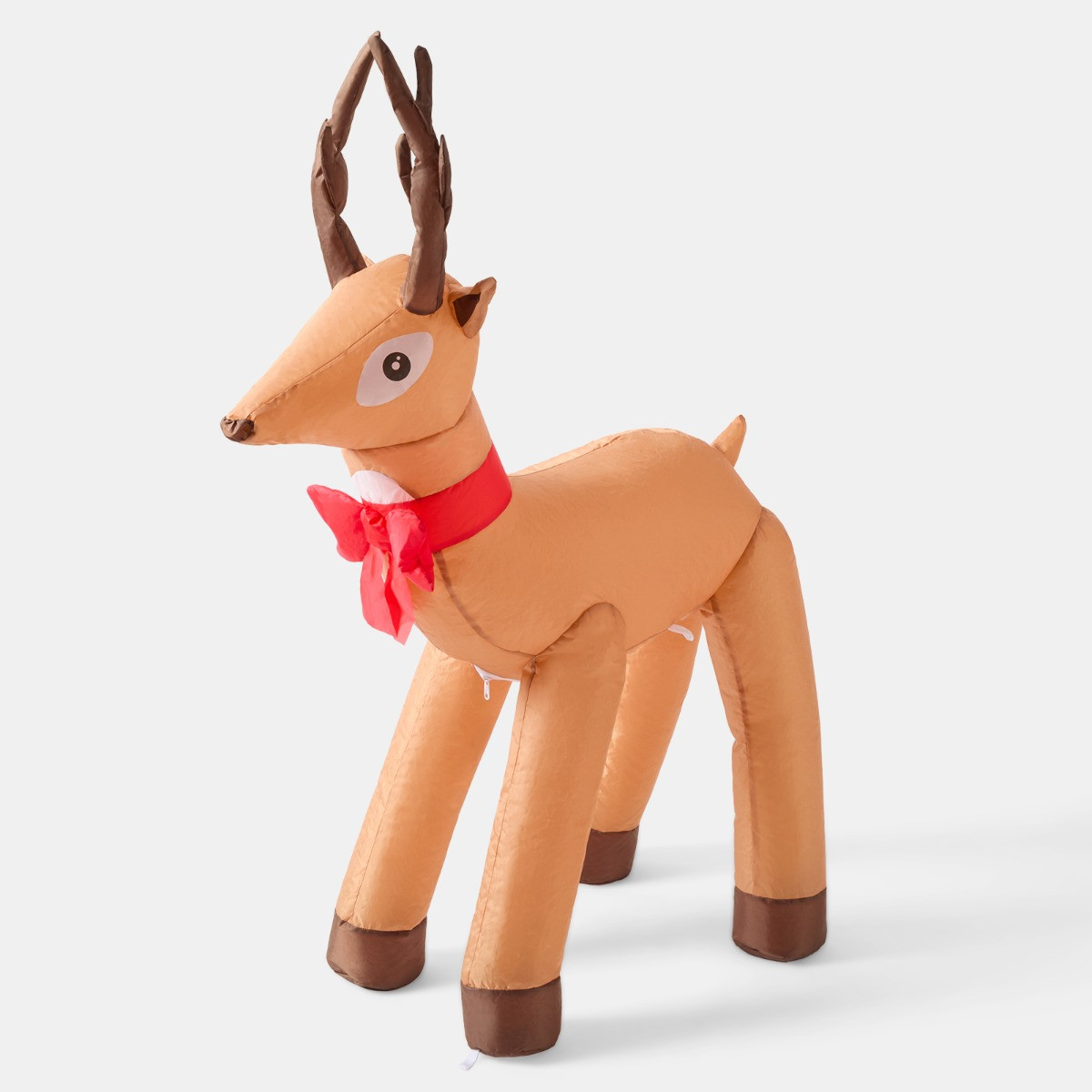 OHS Indoor/Outdoor Inflatable Reindeer Decoration - Brown>
