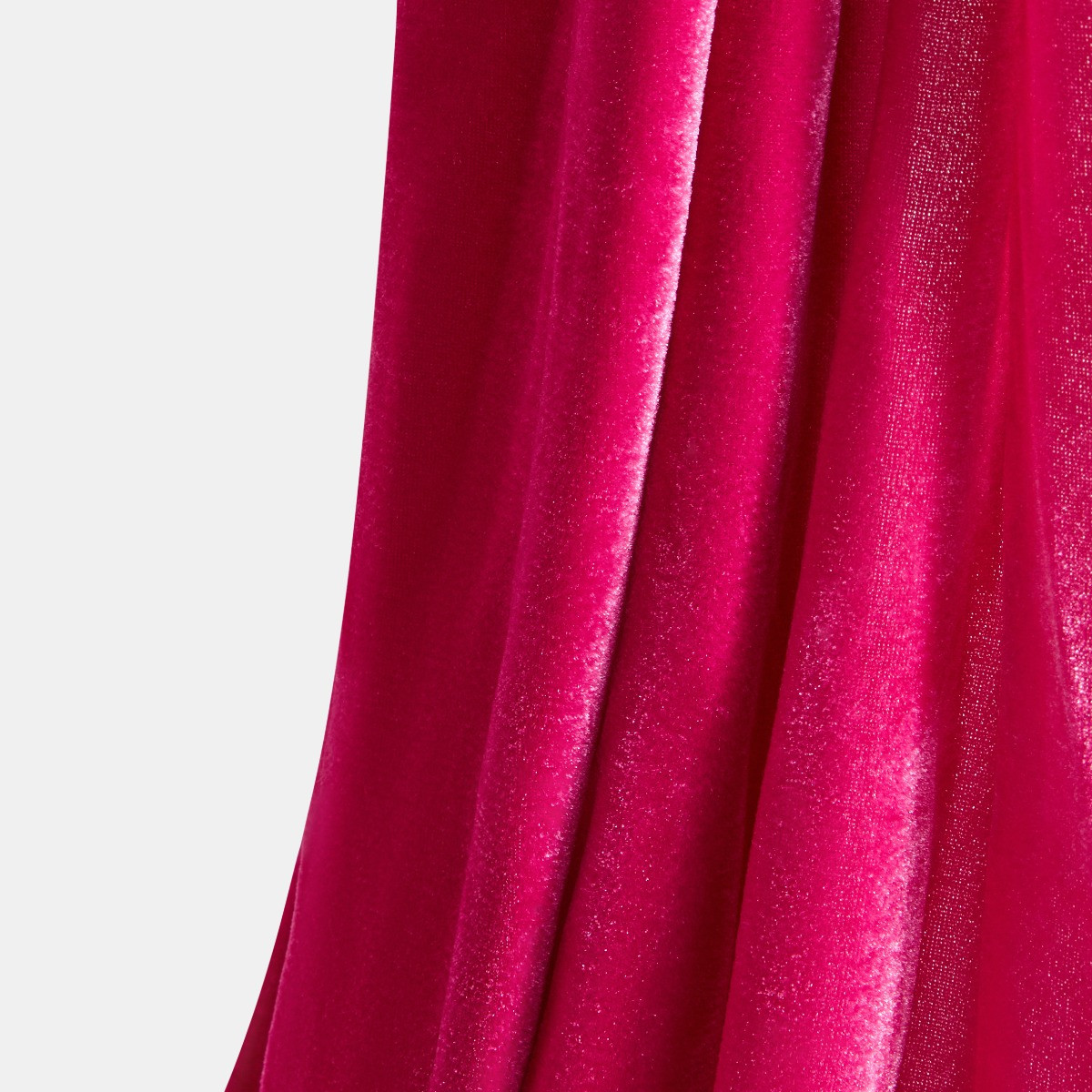 OHS Velvet Christmas Tree Bow - Hot Pink>