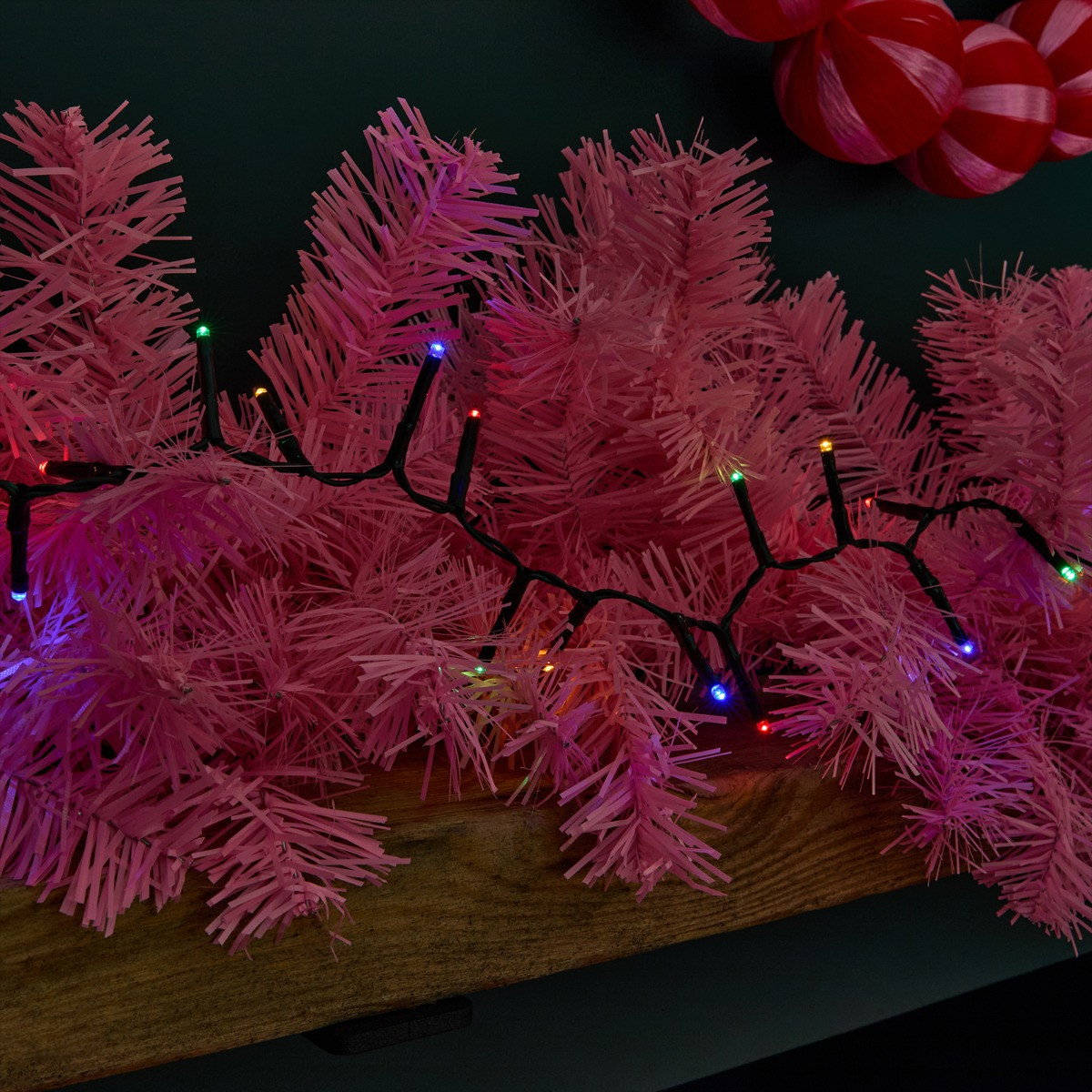 OHS 200 Battery Operated LED String Lights - Multi>