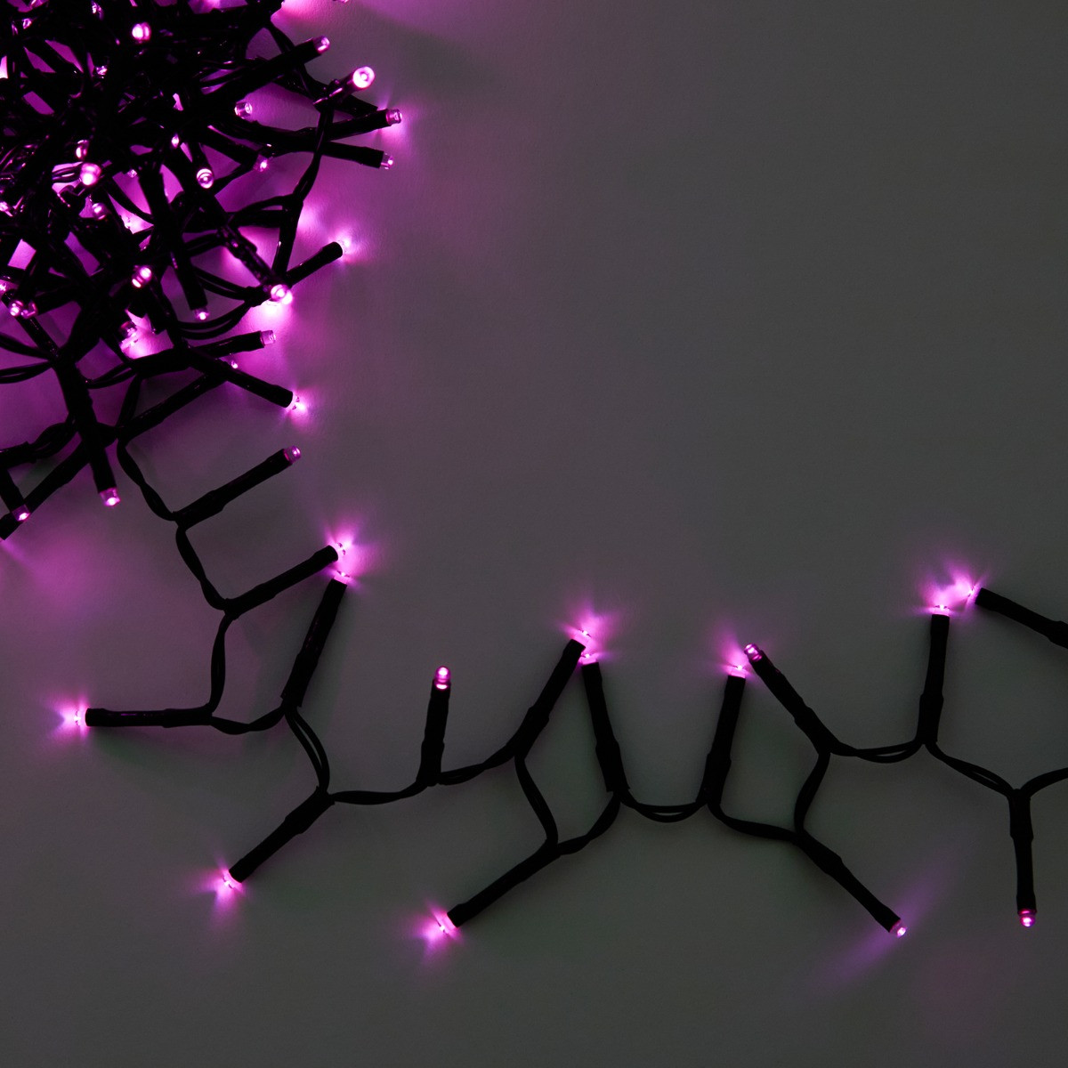 OHS 200 Battery Operated LED String Lights - Pink>