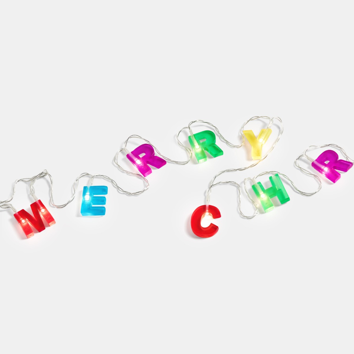 OHS Merry Christmas String Lights - Multi>