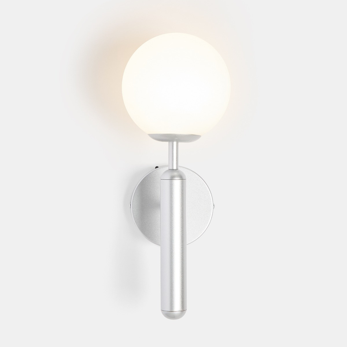 OHS Rechargeable Globe Wall Light - Silver>