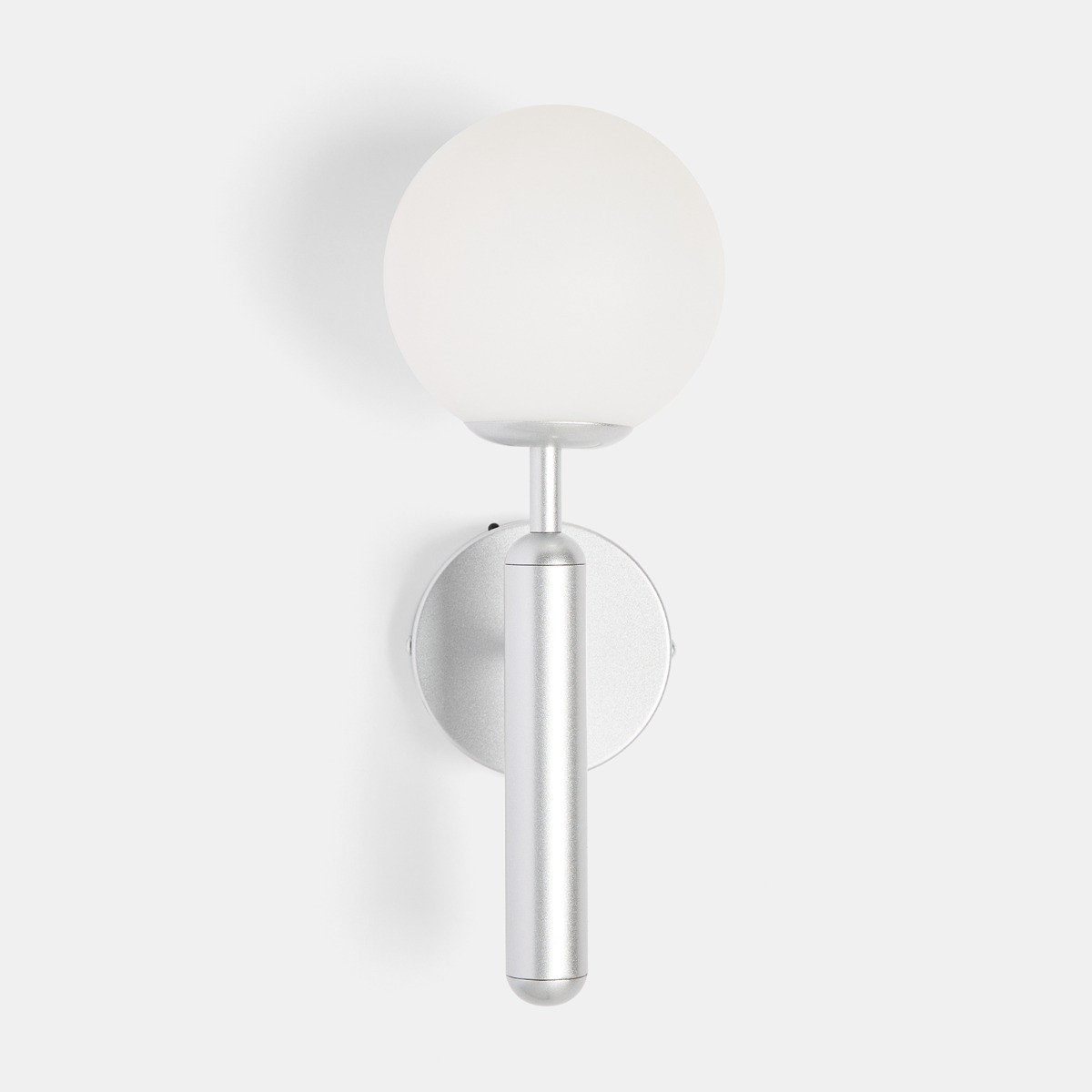 OHS Rechargeable Globe Wall Light - Silver>