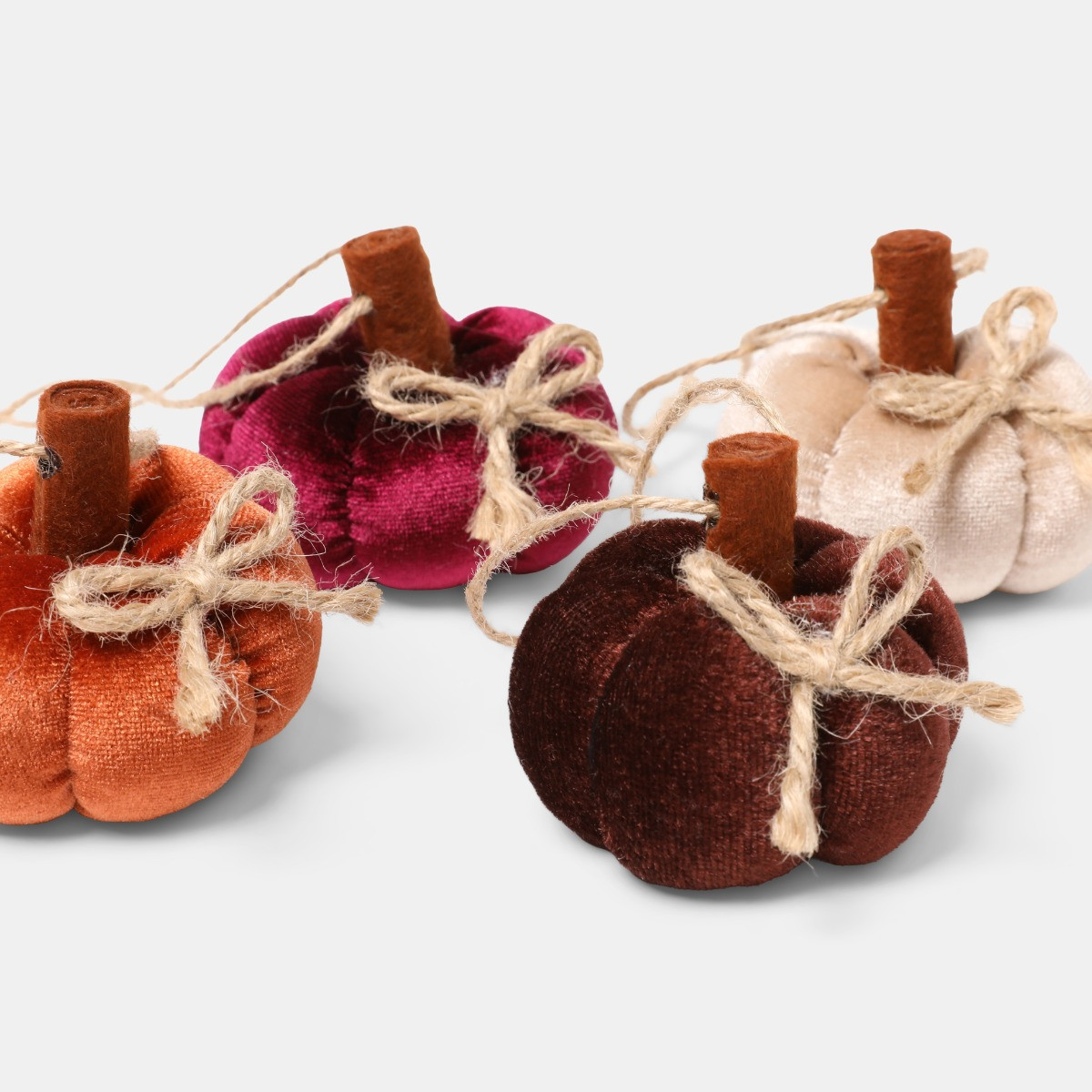 OHS 8 Pack Pumpkin Tree Decorations - Multi>