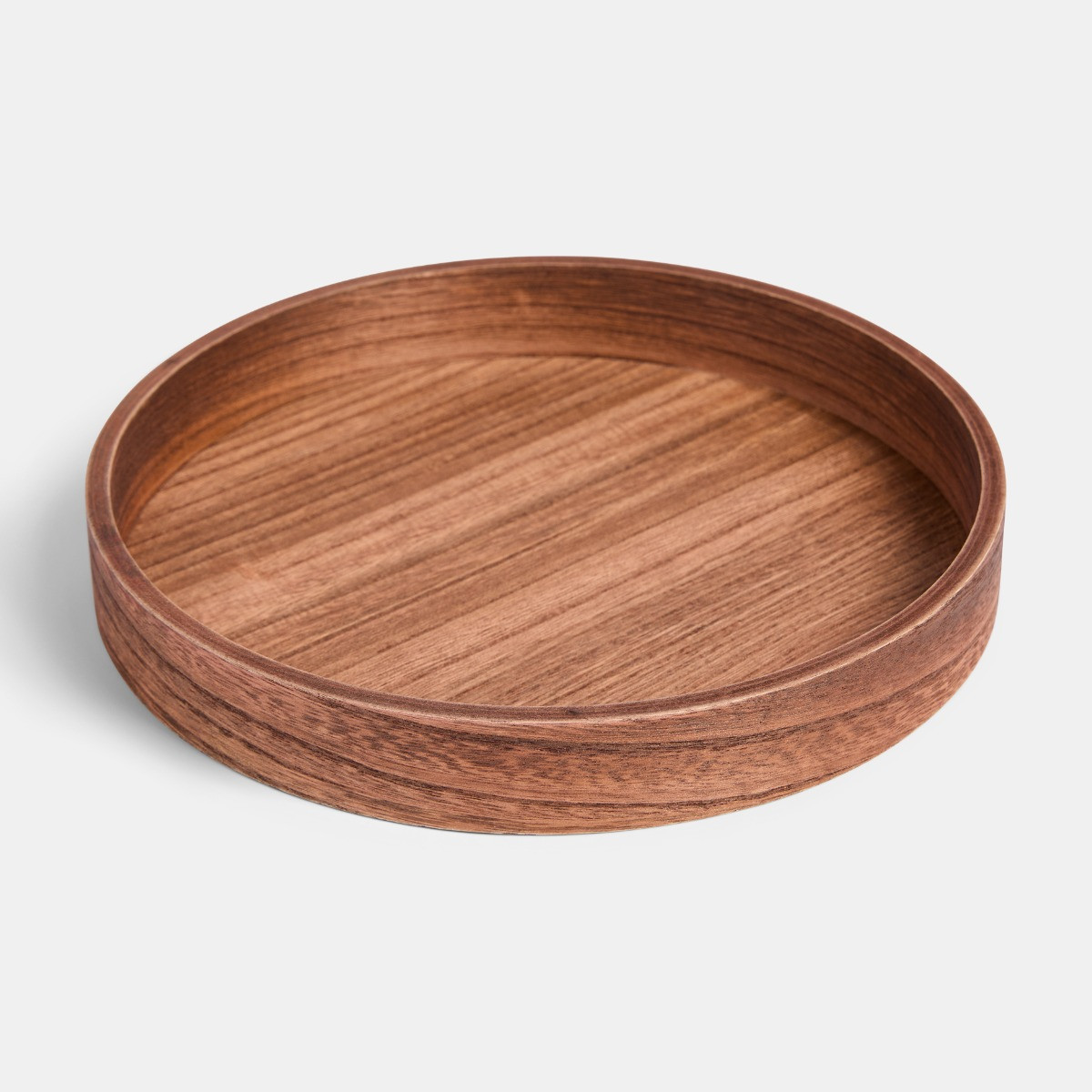 OHS Wooden Round Tray - Natural>