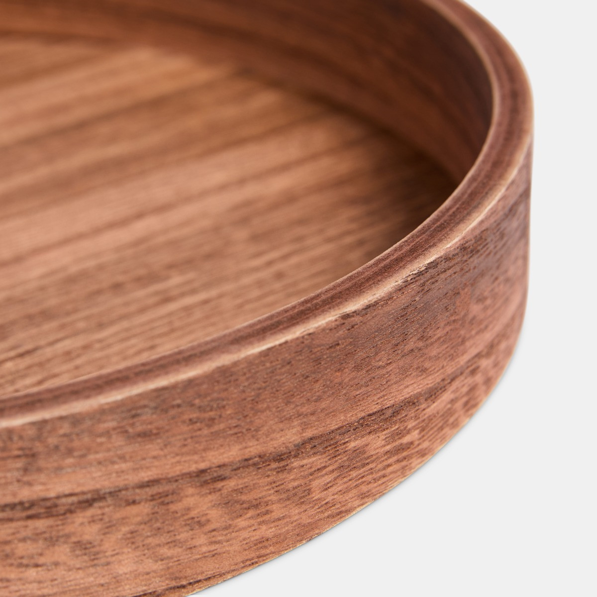 OHS Wooden Round Tray - Natural>