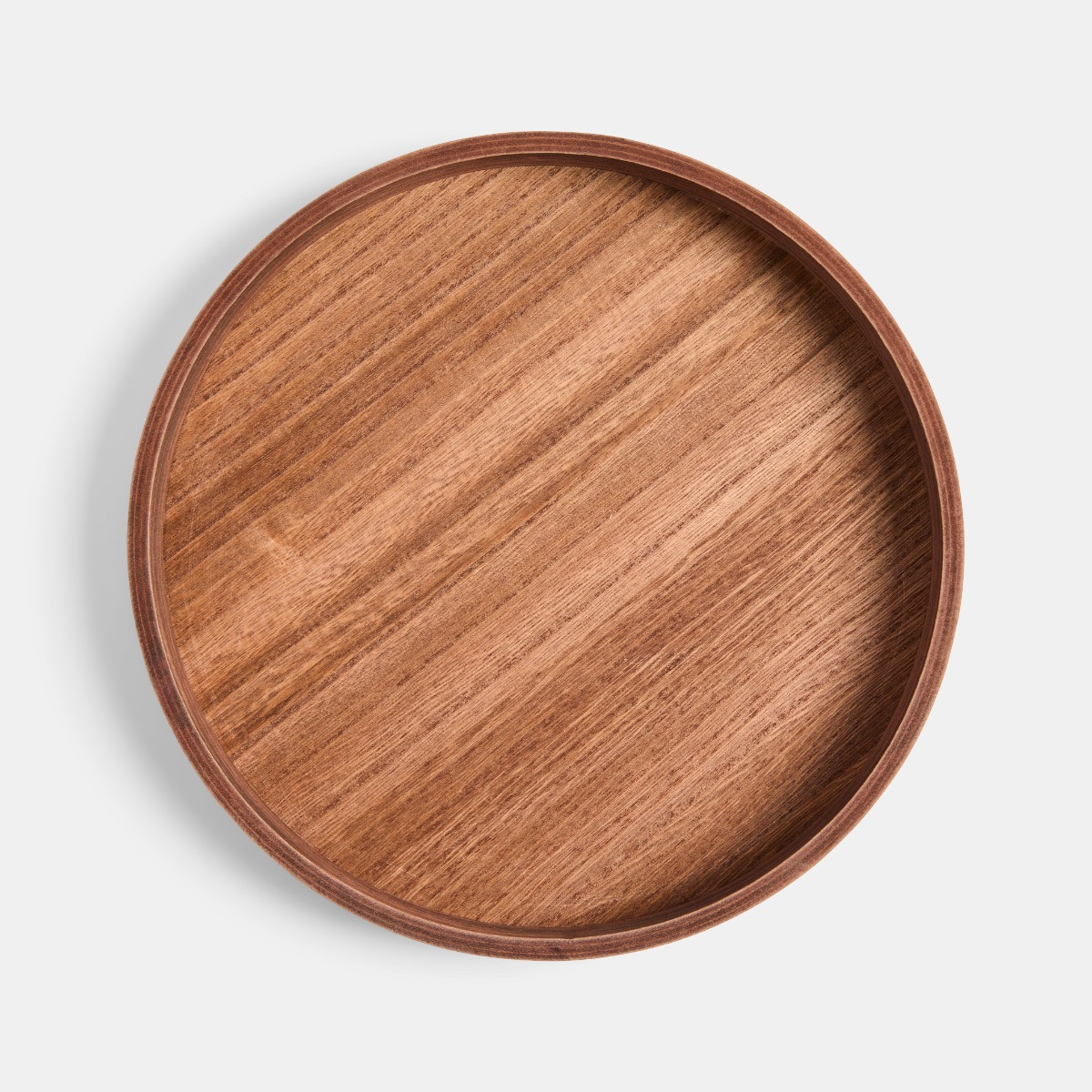 OHS Wooden Round Tray - Natural>