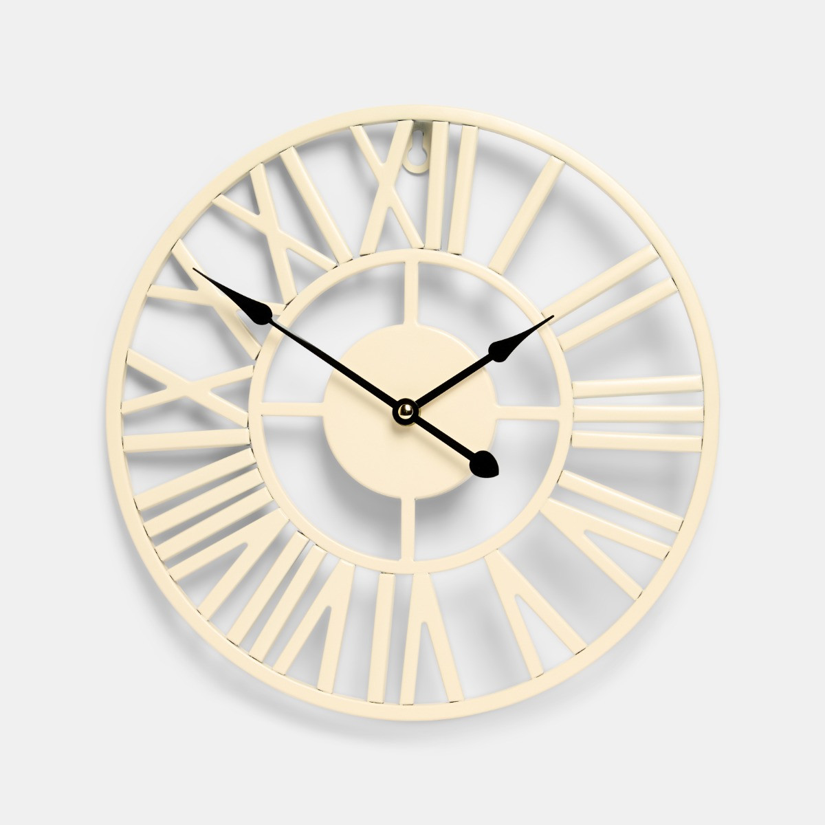 OHS Skeleton Wall Clock - Cream>