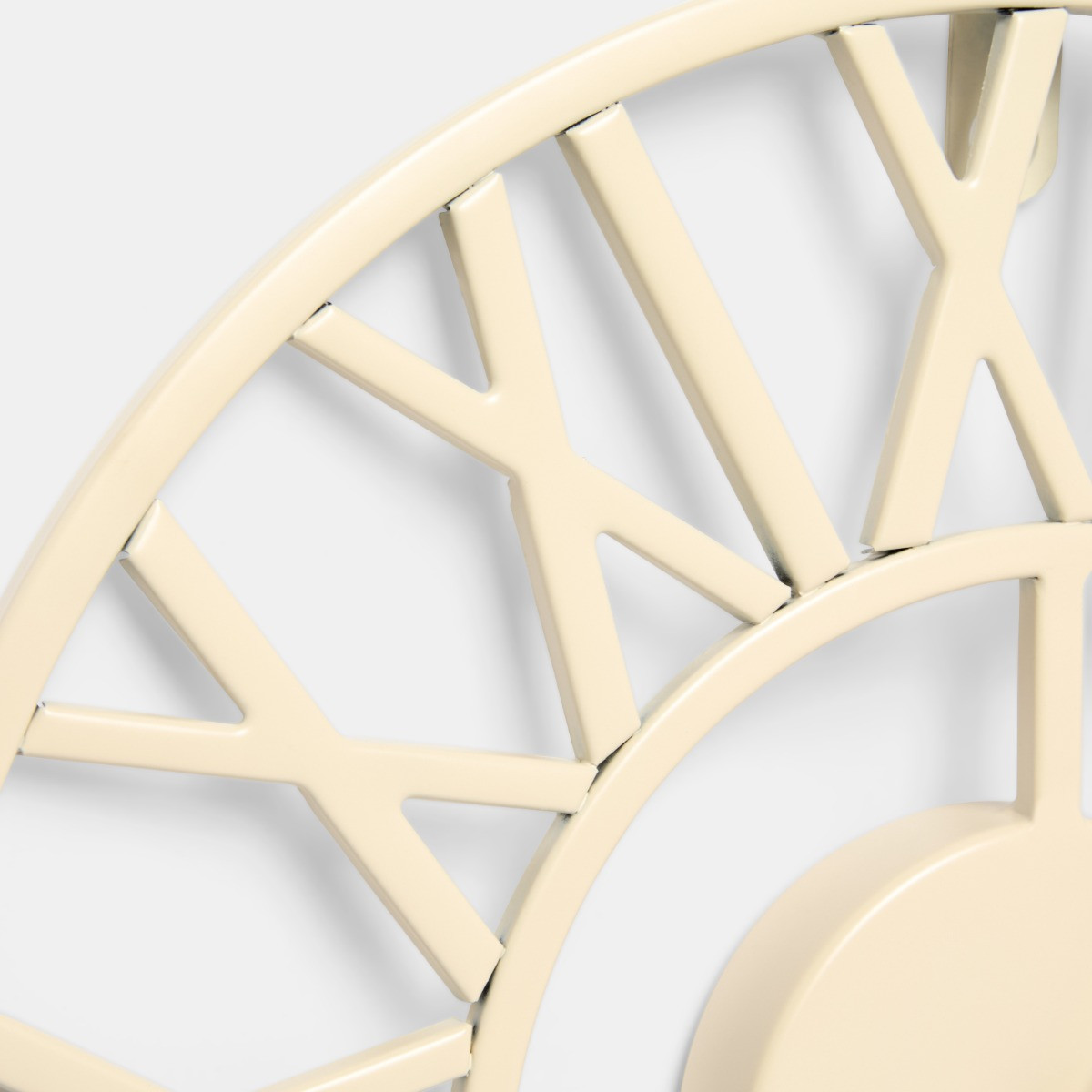 OHS Skeleton Wall Clock - Cream>
