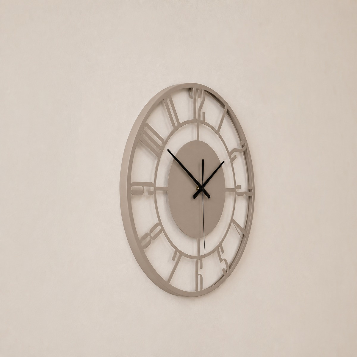 OHS Traditional Skeleton Wall Clock - Natural>