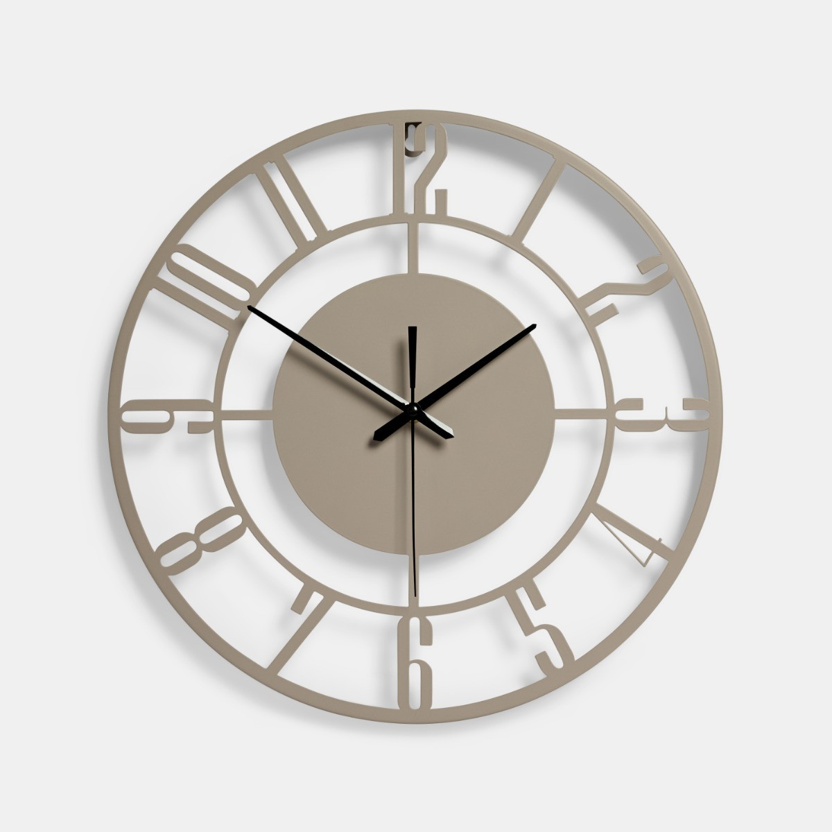 OHS Traditional Skeleton Wall Clock - Natural>
