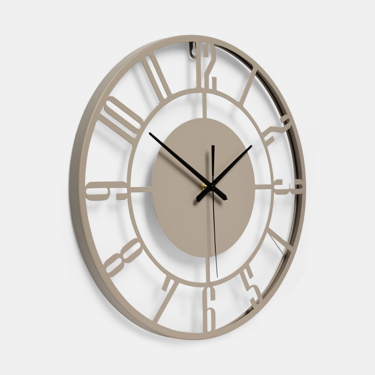 OHS Traditional Skeleton Wall Clock - Natural>