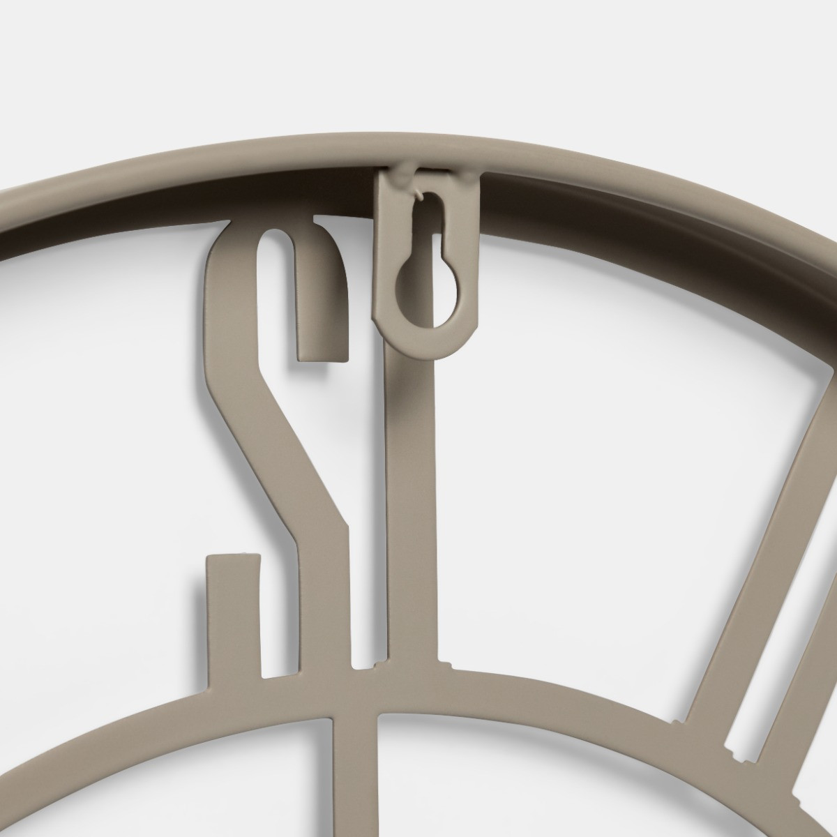 OHS Traditional Skeleton Wall Clock - Natural>