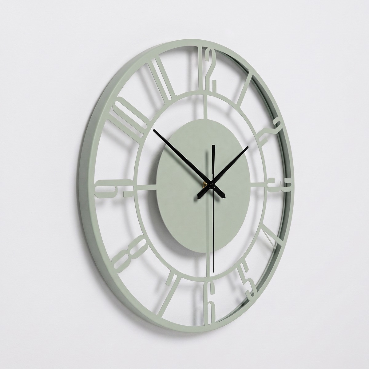 OHS Traditional Skeleton Wall Clock - Sage>