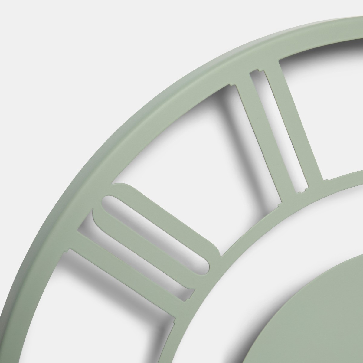 OHS Traditional Skeleton Wall Clock - Sage>