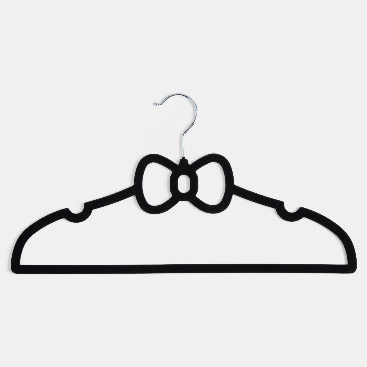 OHS 10 Pack Bow Hangers - Black>
