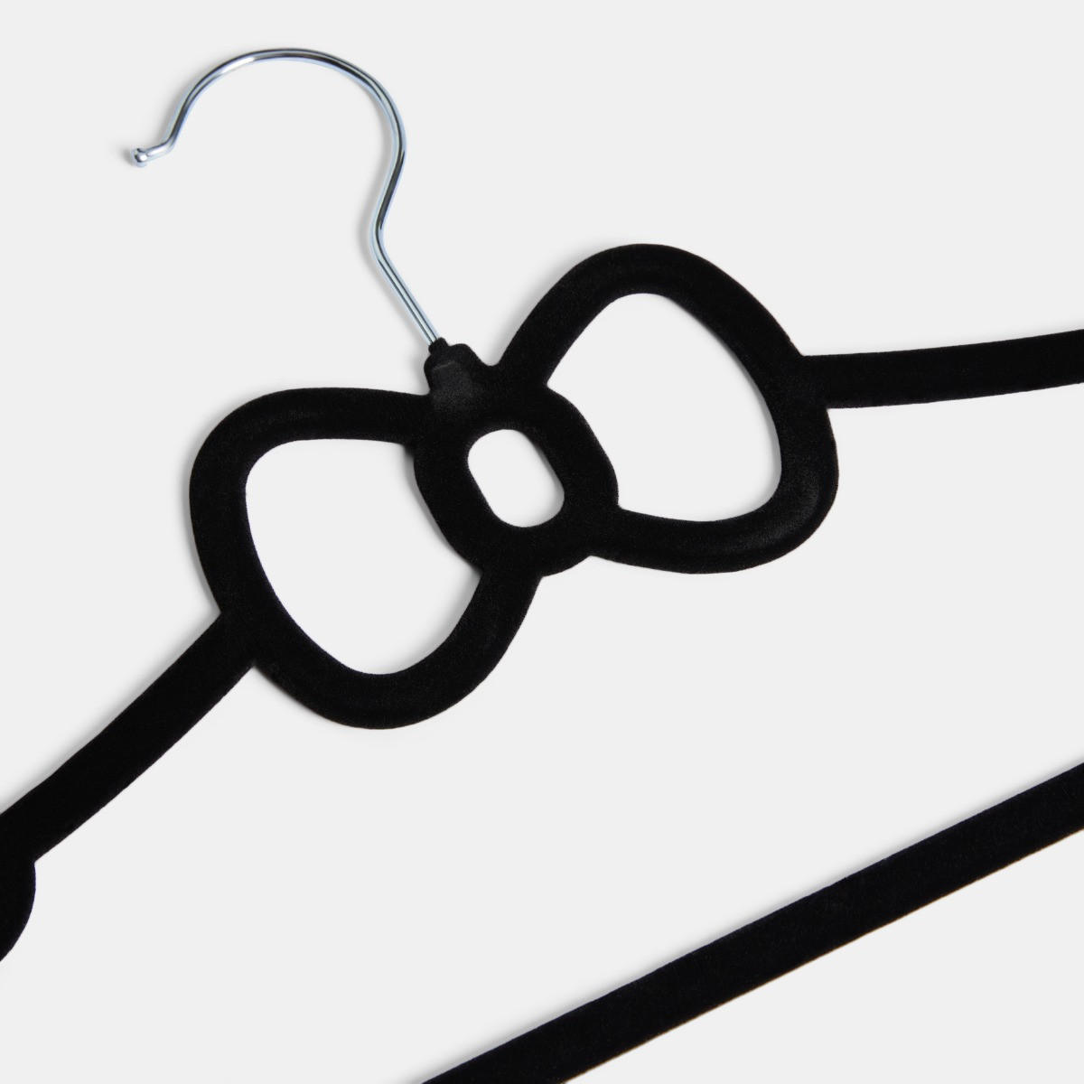 OHS 10 Pack Bow Hangers - Black>