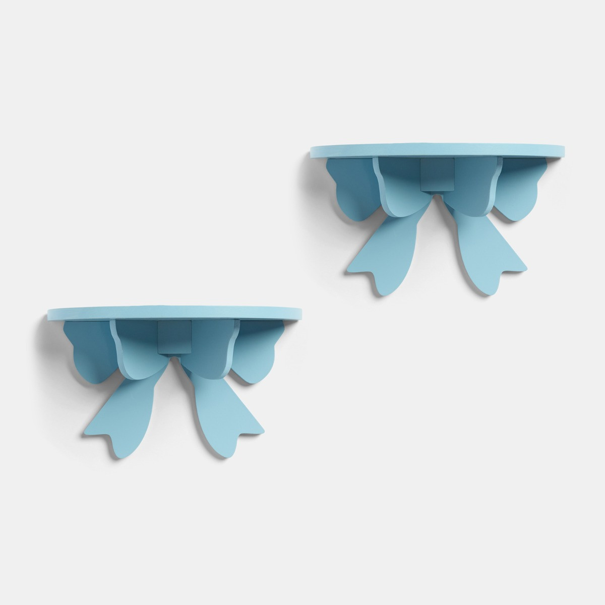 OHS Bow Shelves, Blue - 2 Pack>