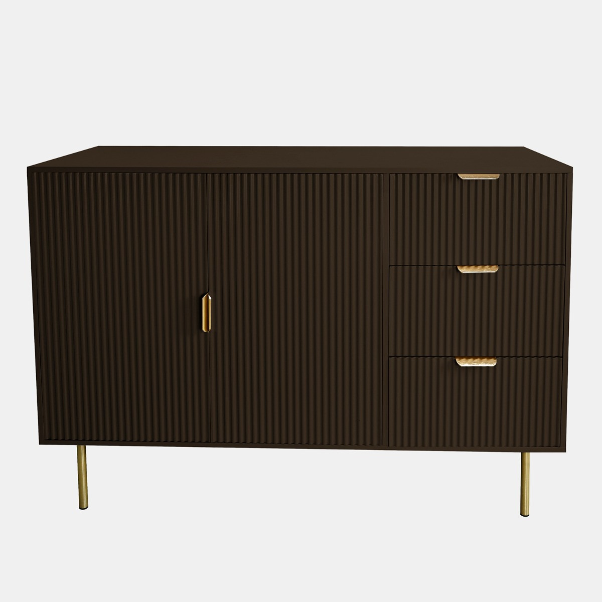 OHS Ribbed Sideboard - Coffee>