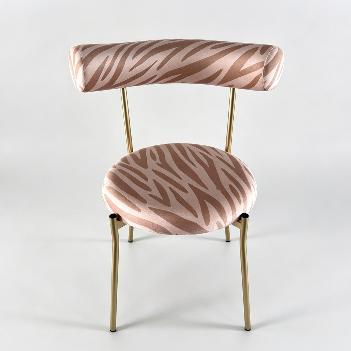 OHS Zebra Print Dining Chair - Natural>