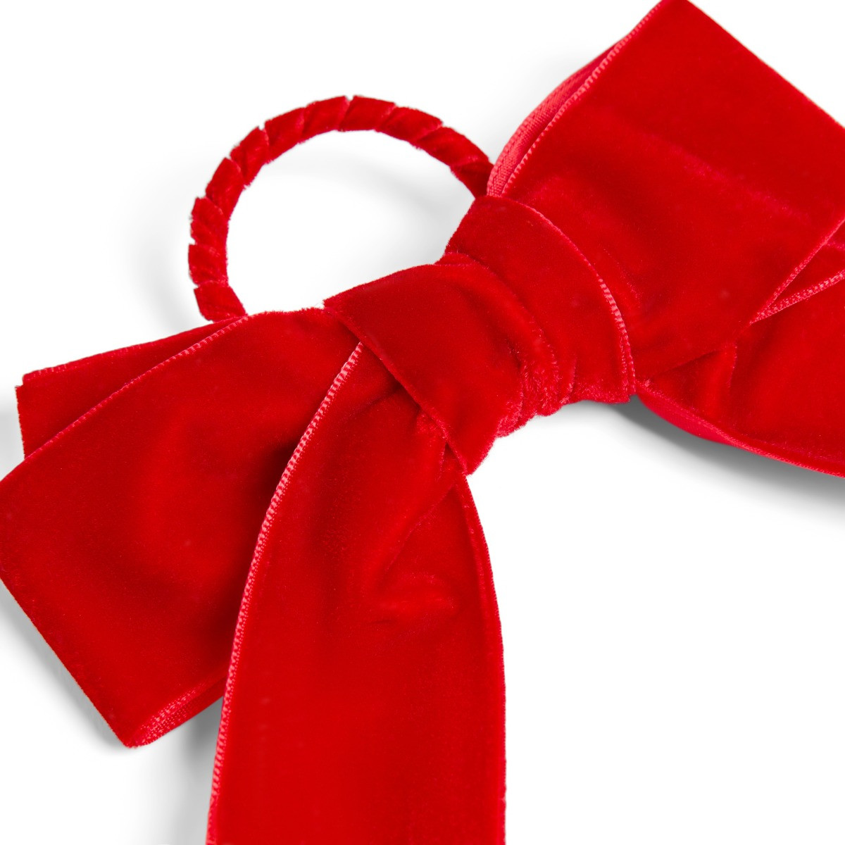 OHS 4 Pack Bow Napkin Rings - Red>