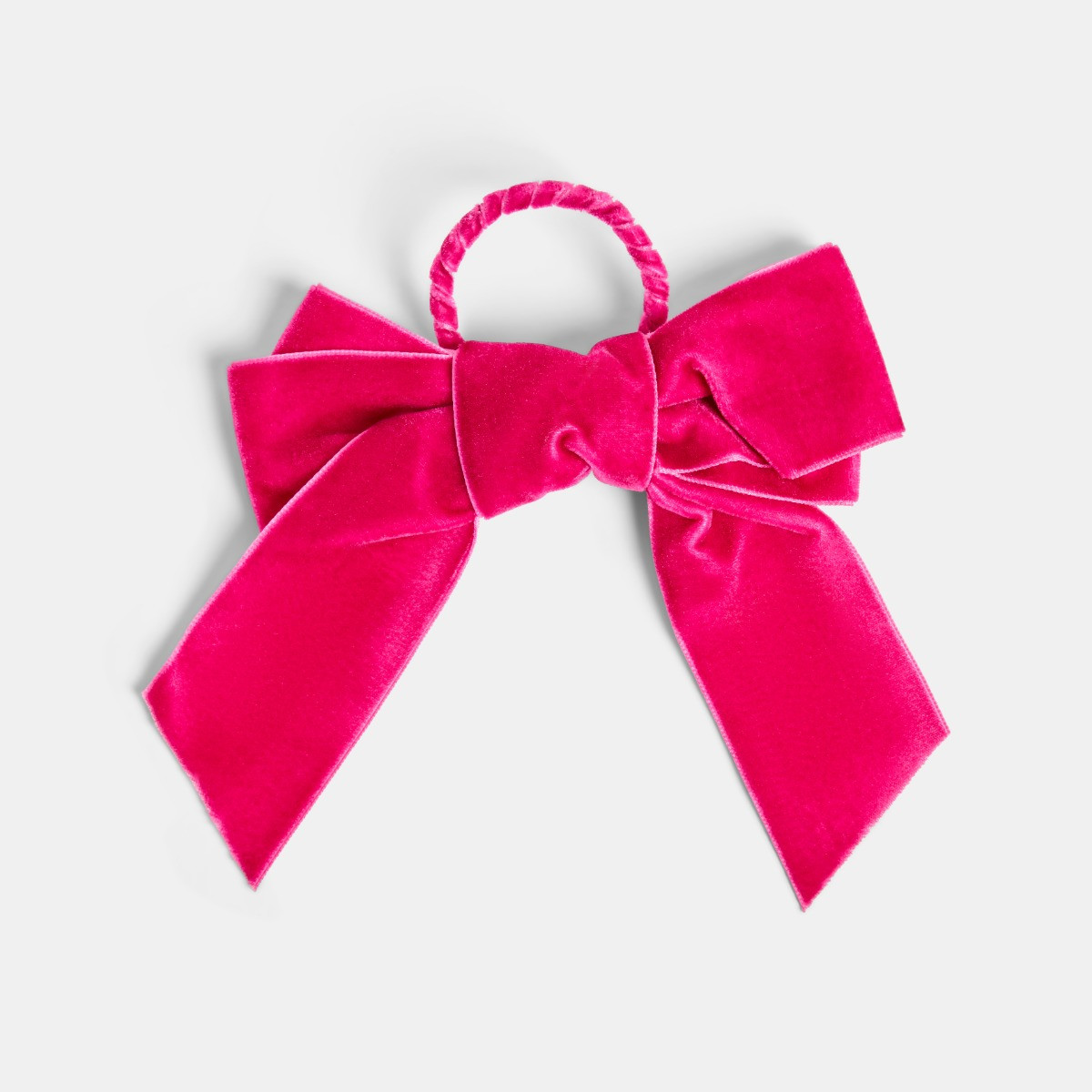 OHS 4 Pack Bow Napkin Rings - Hot Pink>
