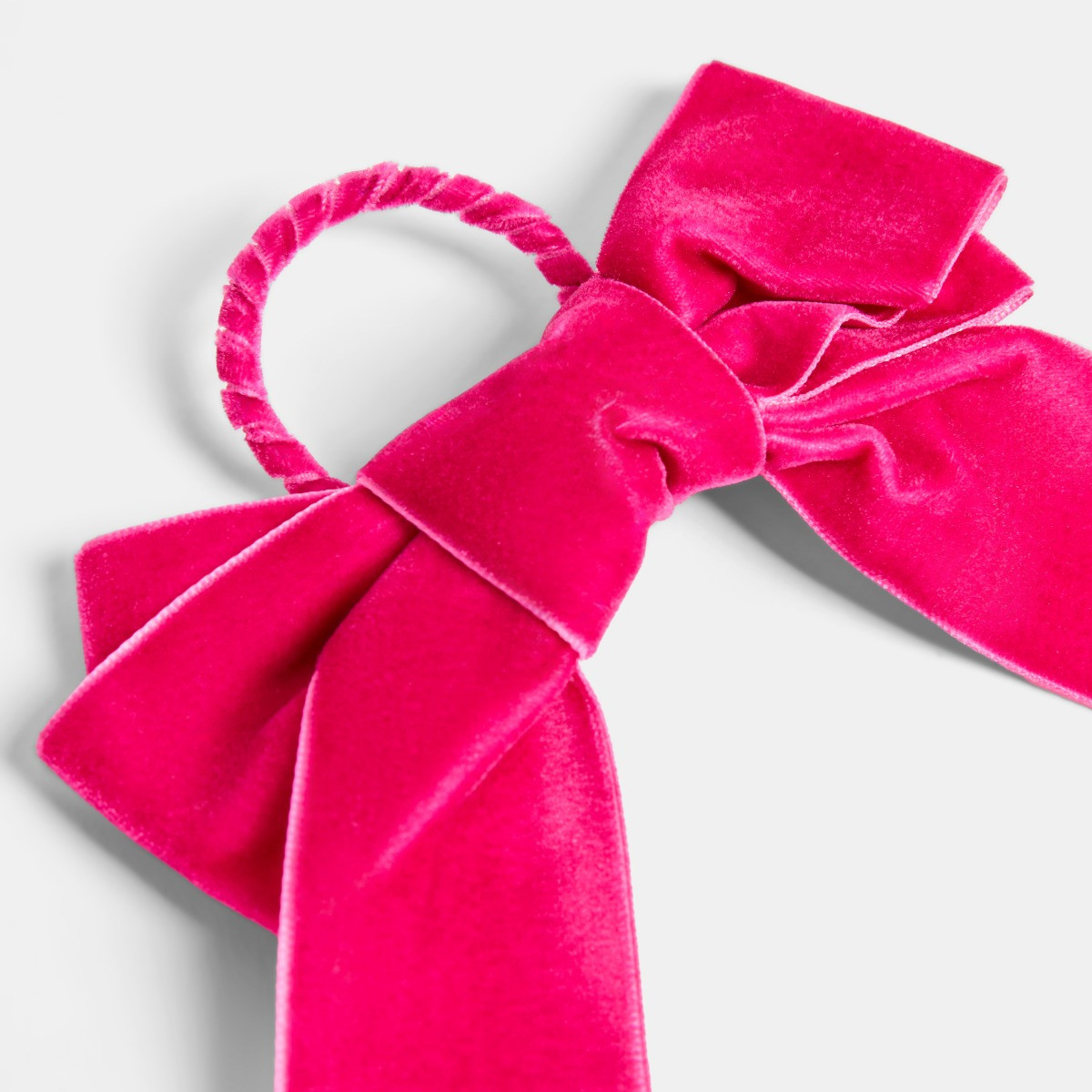 OHS 4 Pack Bow Napkin Rings - Hot Pink>