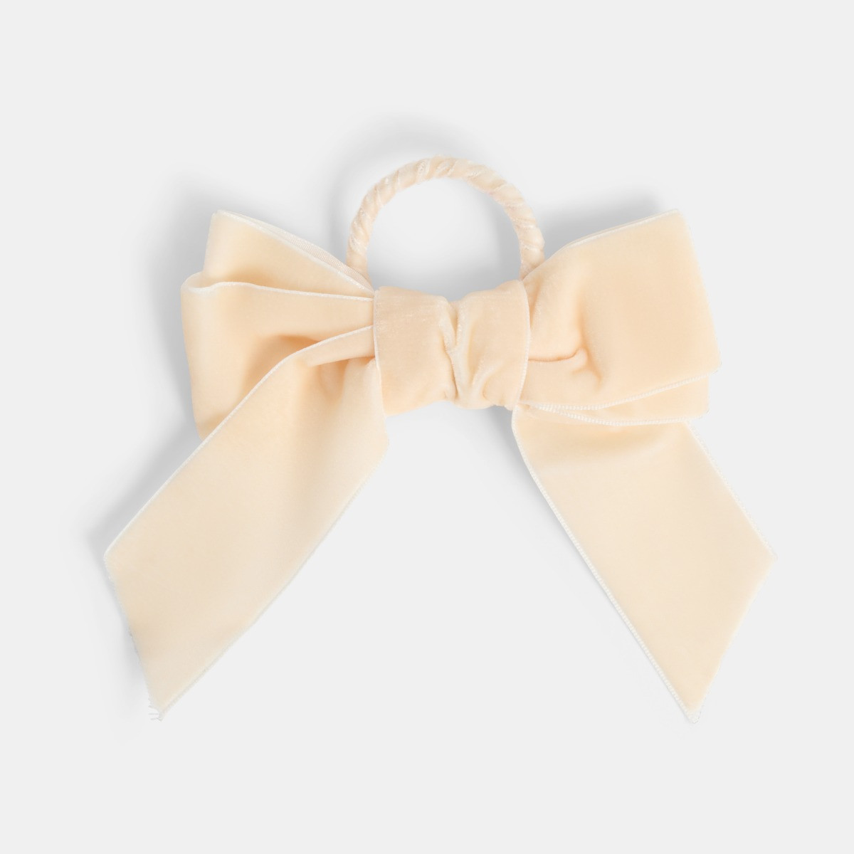 OHS 4 Pack Bow Napkin Rings - Cream>