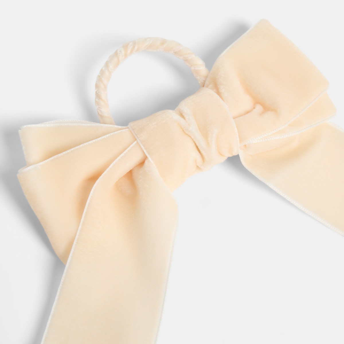 OHS 4 Pack Bow Napkin Rings - Cream>