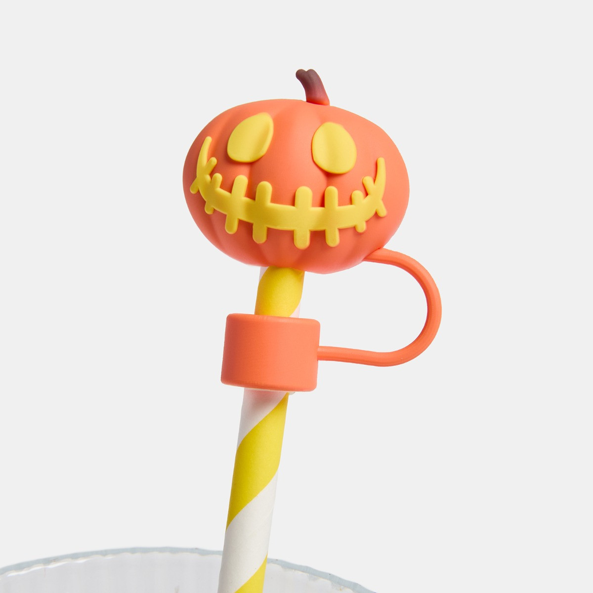 OHS 3 Pack Halloween Straw Toppers - Multi>