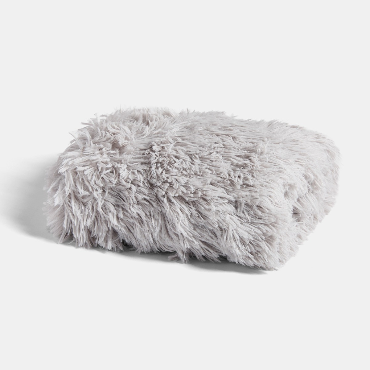 OHS Pet Calming Fluffy Throw - Silver>