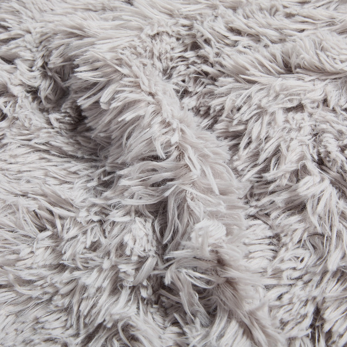 OHS Pet Calming Fluffy Throw - Silver>