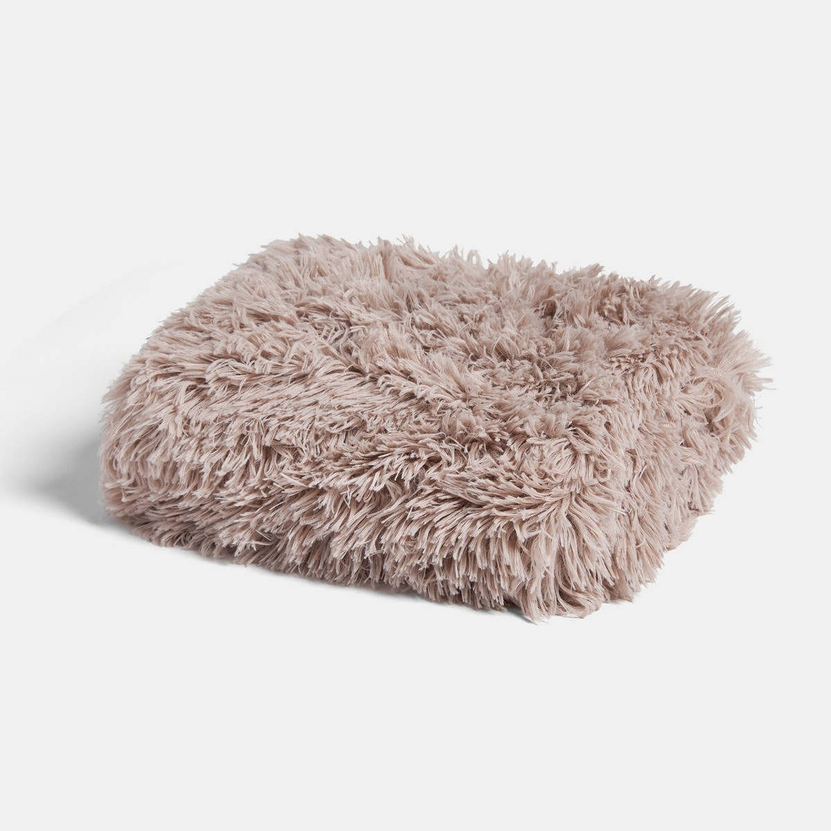 OHS Pet Calming Fluffy Throw - Natural>