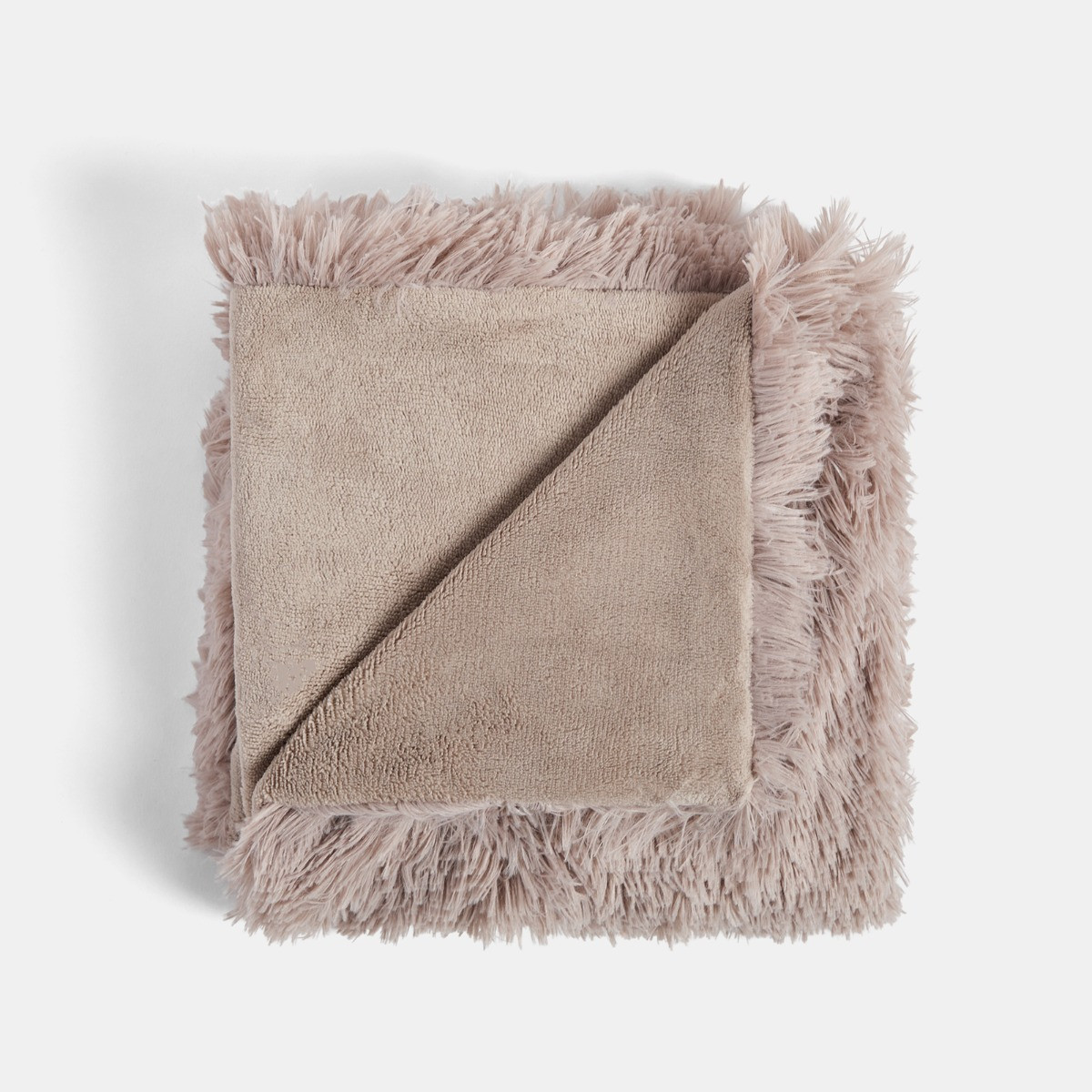 OHS Pet Calming Fluffy Throw - Natural>