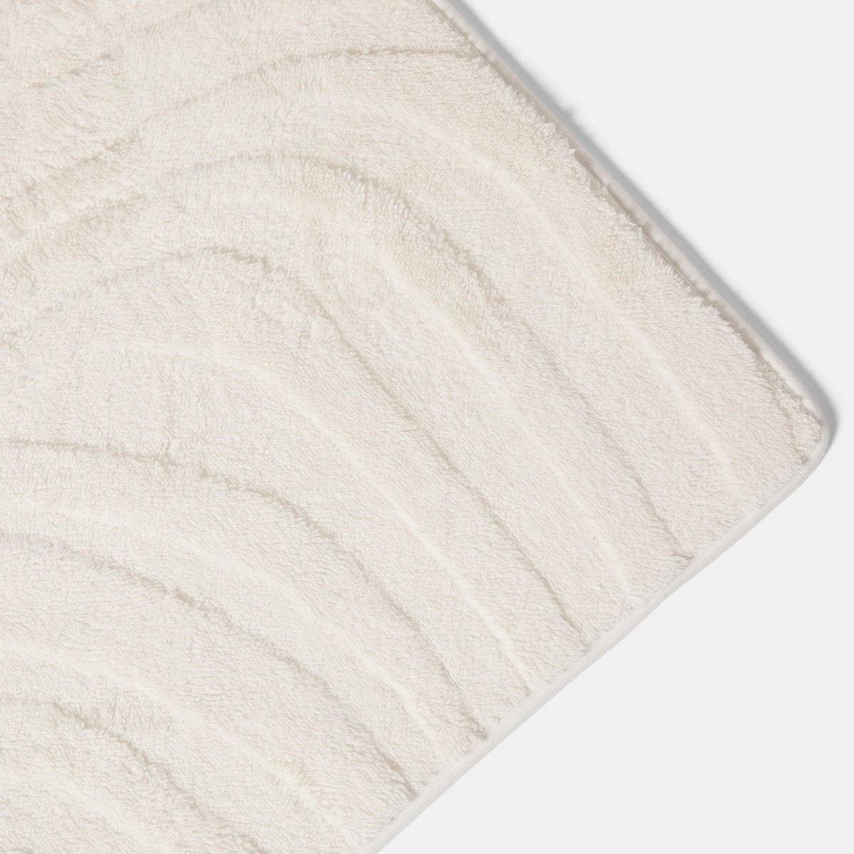 OHS Contour Circle Tufted Rug - Cream>